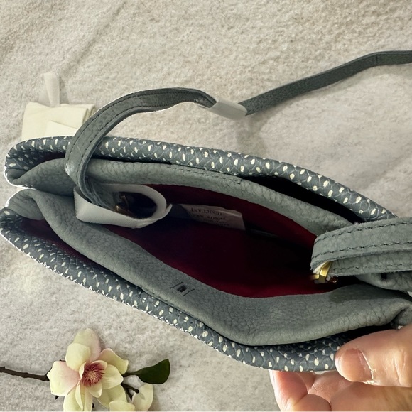 NWT Hammitt Duke Triple Compartment Crossbody Bag, Bay Blue Snake Leather - Picture 12 of 16